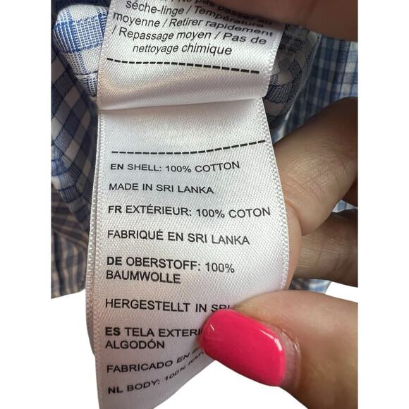 UNTUCKit Men's Slim Fit 100% Cotton Wrinkle Free Button Up Medium - Picture 7 of 11